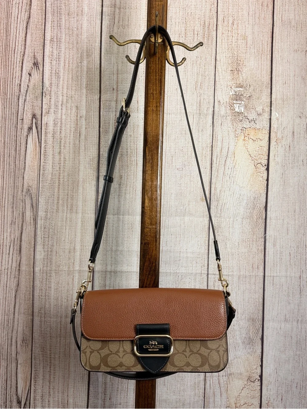 Coach Morgan Colorblock Signature Womens Crossbody/Shoulder Bag